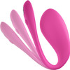 Jive 2 By We-Vibe Rechargeable Silicone App Controlled Wearable G-Spot Vibrator - Electric Pink