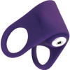 HARD Rechargeable Waterproof Silicone Vibrating Double C-Ring By VeDO - Purple