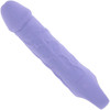 Purple Fantasy Rechargeable Waterproof Silicone Vibrating Dildo With Ring Handle By Evolved Novelties