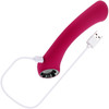 Pleasure Curve Rechargeable Waterproof Silicone G-Spot Vibrator With Ring Handle By Evolved Novelties