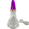 Happy Moon Pleasure Air Clitoral Stimulator With G-Spot Vibrator By Pleasure Engine - Purple