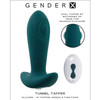 Gender X Tunnel Tapper Rechargeable Waterproof Silicone Butt Plug With Remote
