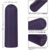 Turbo Buzz Rounded Mini Bullet Rechargeable Waterproof Vibrator By CalExotics - Purple