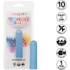 Turbo Buzz Rounded Bullet Rechargeable Waterproof Vibrator By CalExotics - Blue