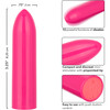 Turbo Buzz Classic Bullet Rechargeable Waterproof Vibrator By CalExotics - Pink