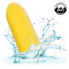 Turbo Buzz Classic Bullet Rechargeable Waterproof Vibrator By CalExotics - Yellow