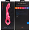 Rhapsody Tapping Vibe Rechargeable Waterproof Silicone G-Spot Vibrator By Nu Sensuelle - Deep Pink