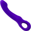 Rhapsody Tapping Vibe Rechargeable Waterproof Silicone G-Spot Vibrator By Nu Sensuelle - Deep Purple