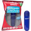 Rechargeable Bullets Waterproof Mini Vibe By Screaming O - Blue