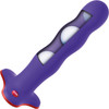 Fun Factory Bouncer Silicone SHAKE Weighted Dildo - Flashy Purple