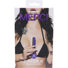 MERCI Power Play Rechargeable 20 Function Bullet Vibrator With Ring Handle By Doc Johnson - Violet