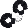 MERCI Fluff Cuffs Furry Handcuffs By Doc Johnson - Black 