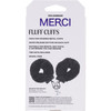 MERCI Fluff Cuffs Furry Handcuffs By Doc Johnson - Black 