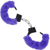 MERCI Fluff Cuffs Furry Handcuffs By Doc Johnson - Violet