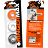 Oxballs Ringer Max Stretchy Cock Ring Set of 3 - Hazzard