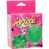 Pop Sock! Textured Reversible Penis Stroker By CalExotics - Green