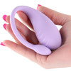 Techno Rave Rechargeable Waterproof Silicone App Controlled Vibrating Egg By NS Novelties - Lavender