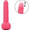 Studs 7" Rechargeable Rumbling & Thrusting Silicone Suction Cup Dildo By CalExotics - Pink