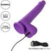 Studs 7" Rechargeable Gyrating & Thrusting Silicone Suction Cup Dildo By CalExotics - Purple