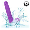 Studs 7" Rechargeable Gyrating & Thrusting Silicone Suction Cup Dildo By CalExotics - Purple