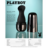 Playboy Pleasure The Jet Set Sucker Rechargeable Silicone Suction Stimulator With Charging Case