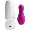 Playboy Pleasure The Jet Set Tapping Rechargeable Silicone Clitoral Stimulator With Charging Case