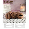 Selopa Party Pack 3-Piece Oral, Vaginal & Anal Penis Strokers - Chocolate