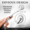 Master Series Silver Sensation Wartenberg Pleasure Wheel