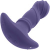 Gender X Ring It Rechargeable Waterproof Silicone Vibrating Anal Plug With Sliding Rings & Remote
