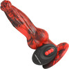 Hell Wolf Rechargeable Thrusting & Vibrating Silicone Suction Cup Dildo With Remote By Creature Cocks