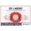 Sex & Mischief Peaches 'n CreaMe Silicone Lips Gag By Sportsheets - Rose Gold & Peach