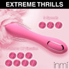 INMI Extreme-G Rechargeable Silicone Inflating G-Spot Vibrator - Pink