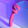 Gender X Sharing Is Caring Rechargeable Waterproof Silicone Vibrating Strapless Strap-On Dildo