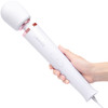 Le Wand Plug-In Vibrating Body Massager - White