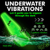 BANG! 10X Rechargeable Silicone Glow In The Dark Mini Wand Vibrator - Green