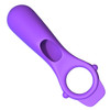 Fantasy C-Ringz Silicone Ride N' Glide Couples Ring By Pipedream - Purple