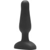 b-Vibe Novice Plug Waterproof Remote Control Vibrating Anal Toy - Black