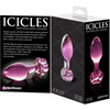 Icicles No. 48 Pink Glass Butt Plug