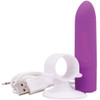 Charged Positive Rechargeable 20 Function Vibrator By Screaming O - Grape
