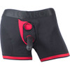 SpareParts Tomboii Harness Boxer Briefs - Black & Red