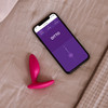 We-Vibe Ditto+ Vibrating Silicone Rechargeable Waterproof Anal Plug - Cosmic Pink