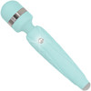 Pillow Talk Cheeky Silicone Waterproof Rechargeable Wand Style Vibrator - Teal