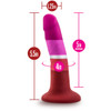 Avant Pride P3 Beauty Silicone Dildo With Suction Cup Base By Blush