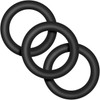 Performance VS2 Pure Premium Small Silicone Cock Rings By Blush Novelties - Black