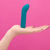 Je Joue G-Spot Bullet Waterproof Rechargeable Silicone Mini Vibrator - Teal