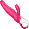 Satisfyer Mr. Rabbit Rechargeable Waterproof 12-Function Dual Stimulation Vibrator 