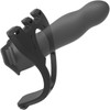 Body Extensions BE Ready Hollow Silicone Strap-On System With 3 Attachments by Doc Johnson