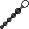 Satisfyer Love Beads Silicone Anal Beads - Set Of 2 - Black