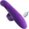 Fantasy For Her Ultimate Thrusting Clit Stimulate-Her Dual Stimulation Rabbit Style Silicone Vibrator