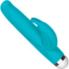 Mini Rabbit Silicone Rechargeable Vibrator by The Rabbit Company - Blue